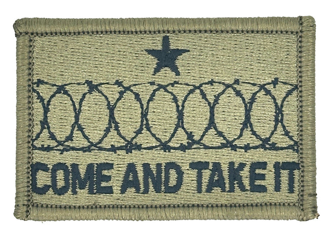 Come And Take It Texas Border Wall Barbed Wire - 2x3 Patch