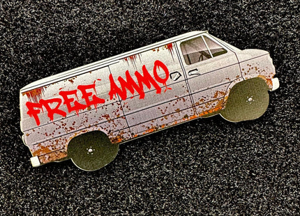 Free Ammo Van - 4" Printed Vinyl Patch