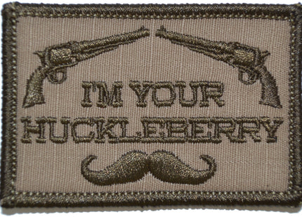 I'm Your Huckleberry - 2x3 Patch