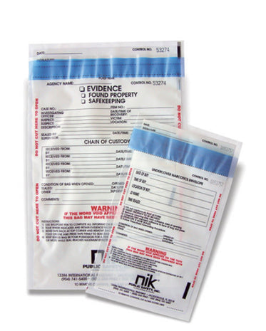NIK: Secure Seal Tamper-Indicating Bags