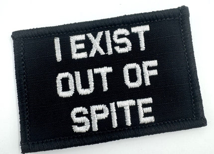As Seen on Socials - I Exist Out of Spite - 2x3 Patch - Multiple Variants