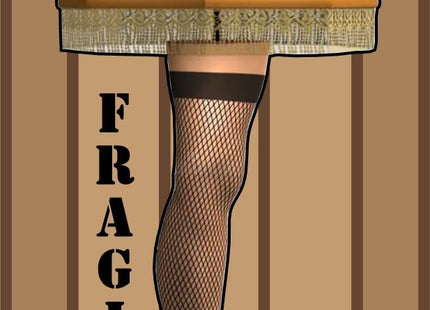 STICKER - Fragile Leg Lamp Delight: A Christmas Story Sticker - Glowing Nostalgia for Your Gear! - 4 inch
