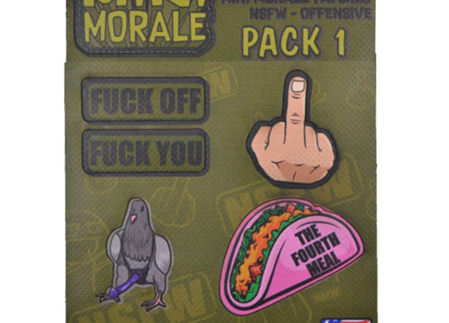 Mini Morale - NSFW Offensive Patch Pack 1