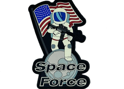 Space Force - Glow in the Dark - 4x2.5 inch PVC Patch