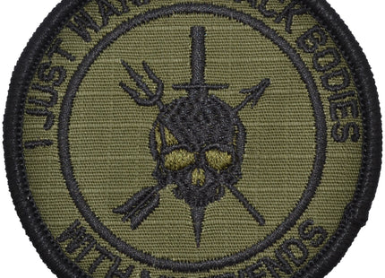 I Just Wanna Stack Bodies With My Friends - 3 inch Round Patch
