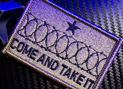 Come And Take It Texas Border Wall Barbed Wire - 2x3 Patch