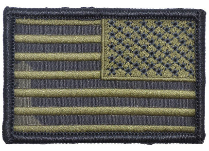 US Flag - 2x3 - Multicam Black w/ Olive Drab