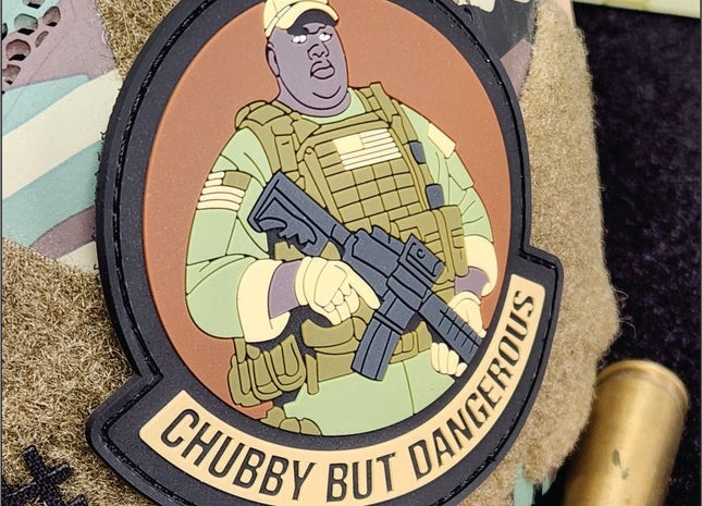 'Big Al' - Chubby But Dangerous - OCP 3.5" PVC Patch - Meal Team 6 Member