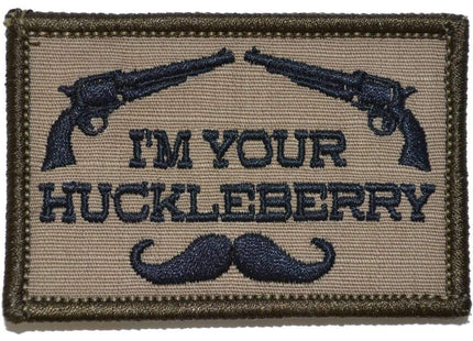 I'm Your Huckleberry - 2x3 Patch