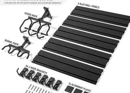 Wall Rack System - 5 Panel and Attachments