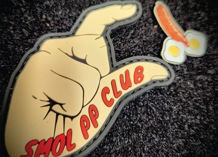 Smol PP Club - 3.25 inch PVC Patch - It's not small its fun sized!