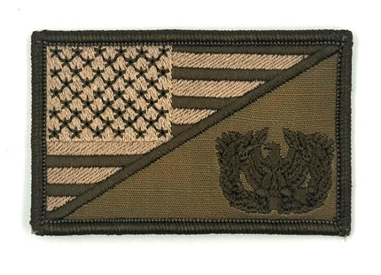 Warrant Officer - USA Flag - 2.25x3.5 Patch