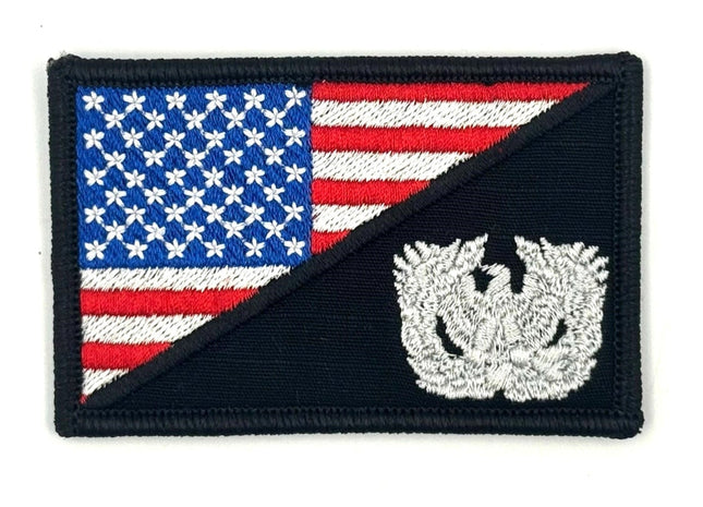 Warrant Officer - USA Flag - 2.25x3.5 Patch